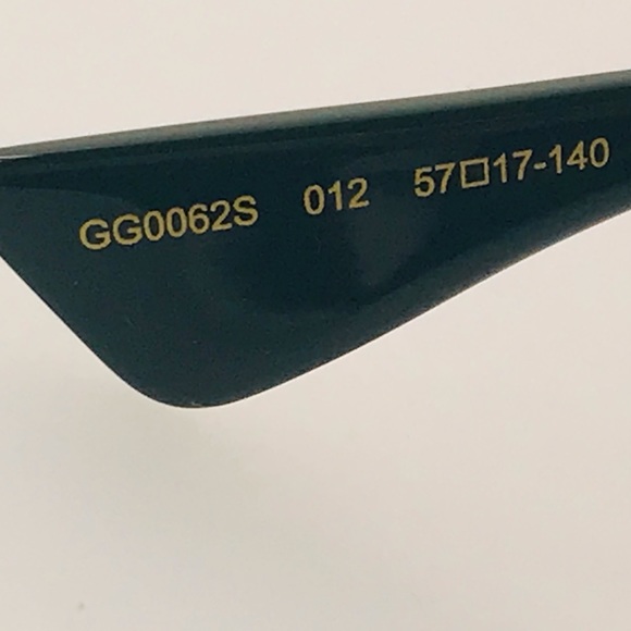 Gucci Brown Gradient Sunglasses GG0062S 012 57. - Picture 13 of 14